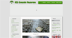 Desktop Screenshot of gonzalonazareno.org